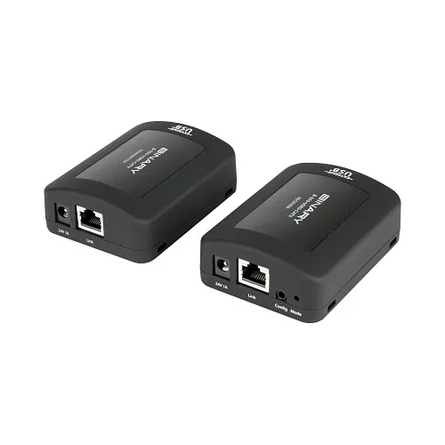 Binary B-350-USB2-CATX 350 Series USB 2.0 CAT5e/6 Extender Balun Kit, 330'