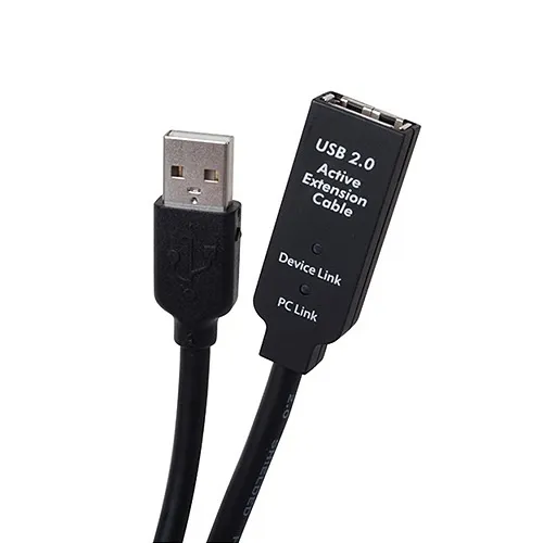 Binary B-USB2-EXTAA-15 USB 2.0 A-Male to A-Female Extender Cable, 15m (49.2')