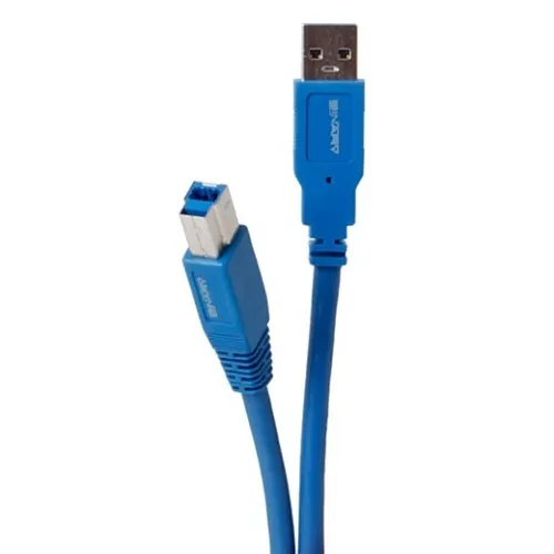 Binary B-USB3-AB-4M USB 3.0 A Male to B Male Cable, 4m (13.12')