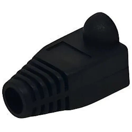 Sentinel B0012 Rubber Strain Relief Pull Over, 12 mm, Black