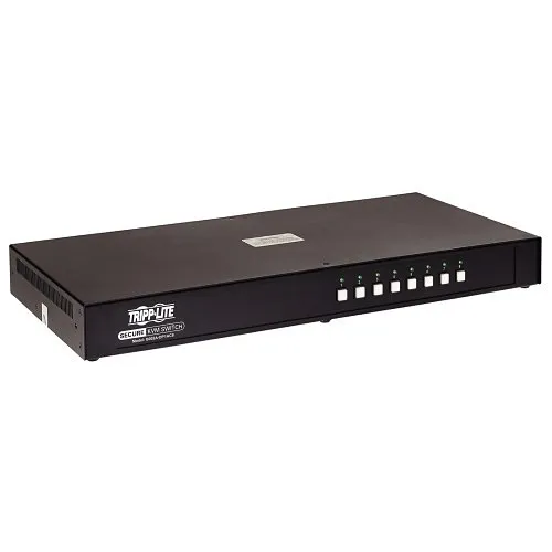 Eaton Tripp Lite B002A-DP1AC8 8-Port Secure KVM Switch, Single-Monitor, DisplayPort, Audio, CAC, TAA
