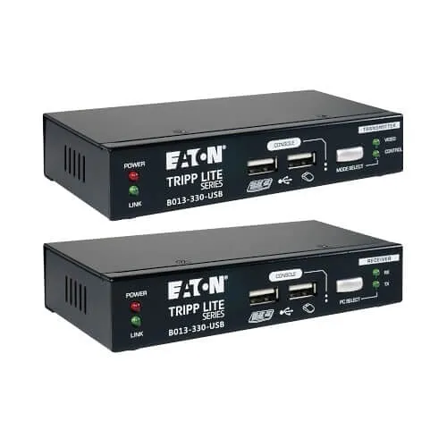Eaton Tripp Lite B013-330-USB KVM Extender with VGA and USB Connections, Up to 330'