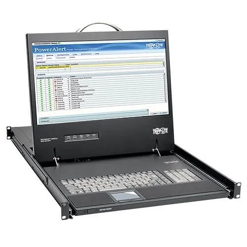 Eaton Tripp Lite B021-000-19-HD 1U Rack-Mount Console with 19" LCD, DVI or VGA