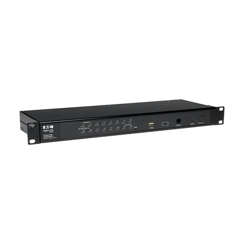 Eaton Tripp Lite B022-U16-IP NetDirector 16-Port 1U Rack-Mount IP KVM Switch, Black