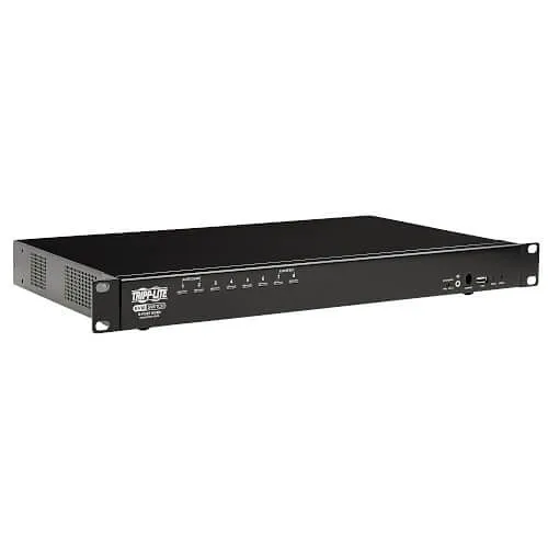 Eaton Tripp Lite B024-HU08 8-Port HDMI/USB KVM Switch with Audio/Video and USB Peripheral Sharing, 1U Rack-Mount