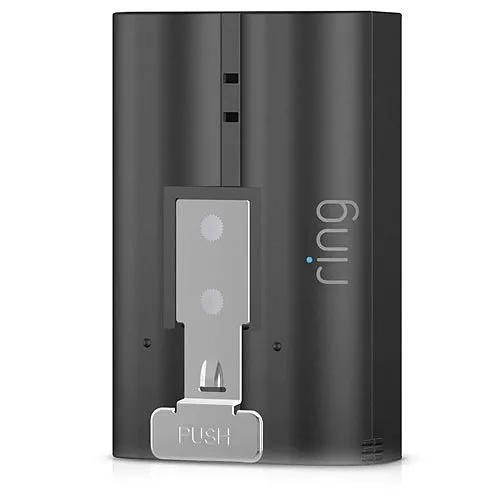 Ring Quick Release Rechargeable Battery Pack for Video Doorbells, Spotlight Cam, Stick up Cam, Solar Floodlight or Peephole Cam, Black (8AB1S7-0EN0)