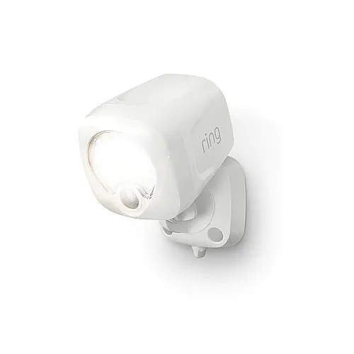 Ring Smart Lighting Spotlight, Wireless, Battery Powered, White (5B11S8-WEN0)