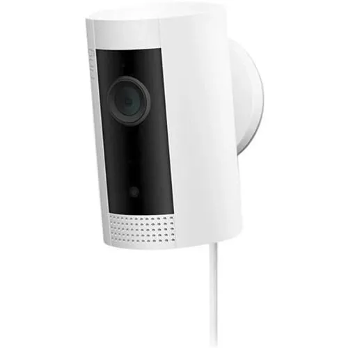 Ring Indoor Cam, Plug-In Indoor HD IP Security Camera, White (B07Q9VBYV8)
