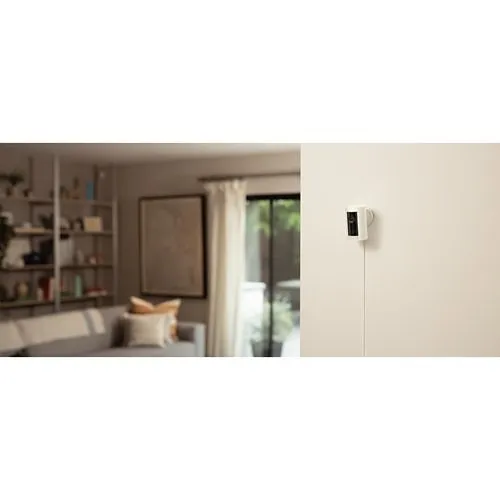 Ring Indoor Cam, Plug-In Indoor HD IP Security Camera, White (B07Q9VBYV8)