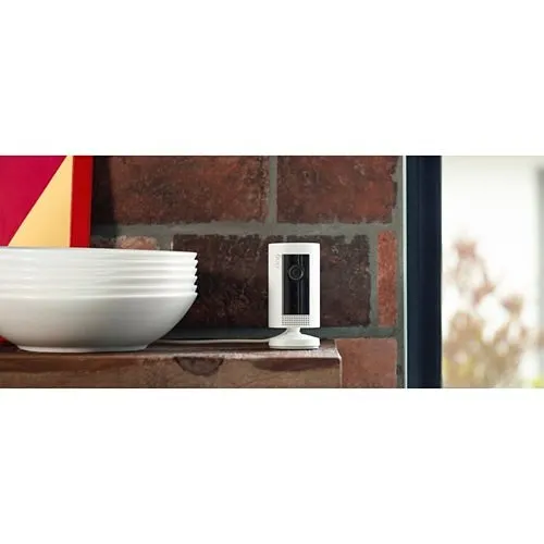 Ring Indoor Cam, Plug-In Indoor HD IP Security Camera, White (B07Q9VBYV8)