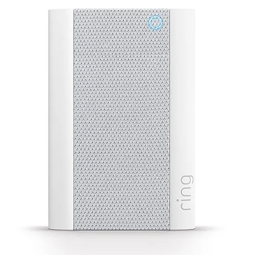 Ring Plug-In Chime Pro Doorbell Notification and Wi-Fi Extender for Ring Doorbells and Cameras, 2nd Generation, White (8AC1PZ-0EN0)