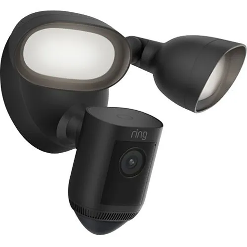 Ring Floodlight Cam Wired Pro, Outdoor Security Camera, Black (B08FCWQWDZ)
