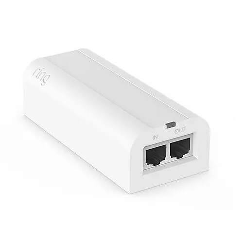 Ring Smart Power Part PoE Adapter, Second Generation, White (B08GF9K2PK)