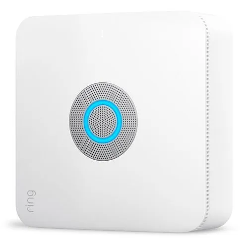 Ring Alarm Pro Base Station with Built-in eero Wi-Fi Router, Includes Plug-In Adapter 100-240VAC, 50-60 Hz and 24 hr Battery Back-Up, White (B08HSRZ58F)