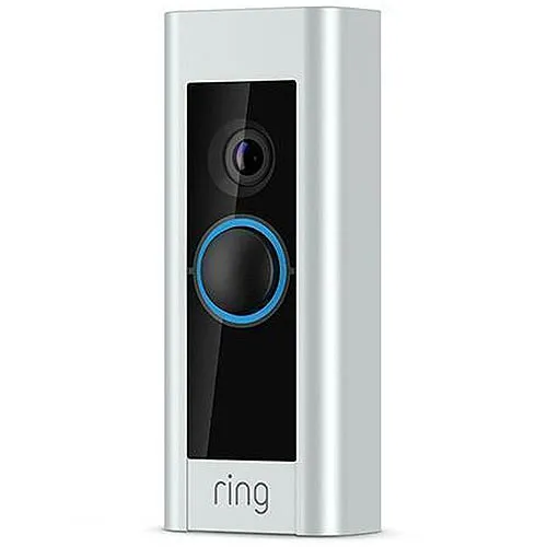 Ring Video Doorbell Pro with Pro Power Kit, Hardwired Smart Video Doorbell Camera, Satin Nickel (B08M125RNW)