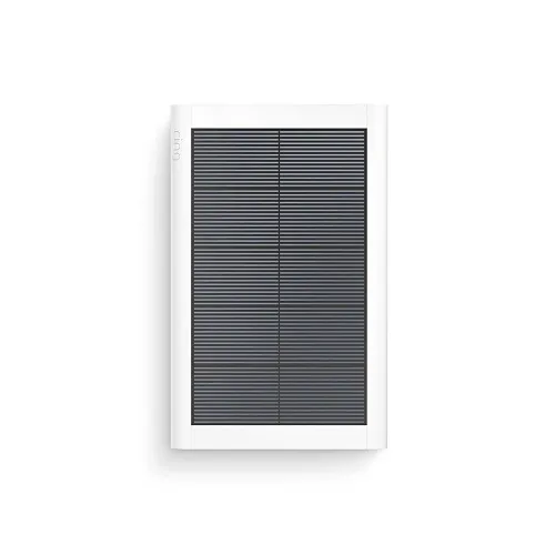Ring Small Solar Panel for Outdoor Cam (Stick Up Cam), Outdoor Cam Plus, Stick Up Cam Pro, Spotlight Cam Plus and Spotlight Cam Pro, USB-C, 1.9W, White (B09YGLYSDM)