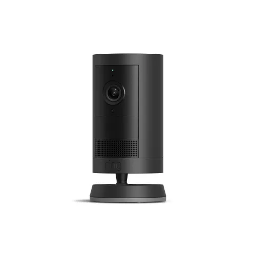 Ring Cam Plus with Plug-in Adapter, Outdoor, Black (B0D23B14XS)