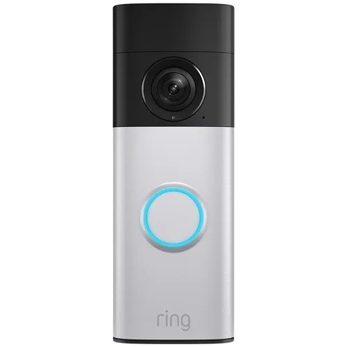 Ring B0F14N7HHH Battery Doorbell Plus, Retinal 2K with Wide-Angle Video, up to 6x Enhanced Zoom