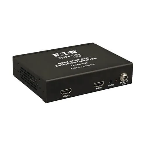Eaton Tripp Lite B126-004 4-Port HDMI over CAT5/CAT6 Extender/Splitter, Box-Style Transmitter for Video and Audio, 1080P at 60 Hz, up to 200', TAA
