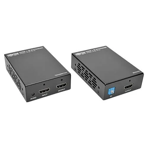 Eaton Tripp Lite B126-1A1-IR HDMI Over CAT5/6 Active Extender Kit with IR Control, Box-Style Transmitter and Receiver, Video/Audio, 1080P, up to 125', TAA