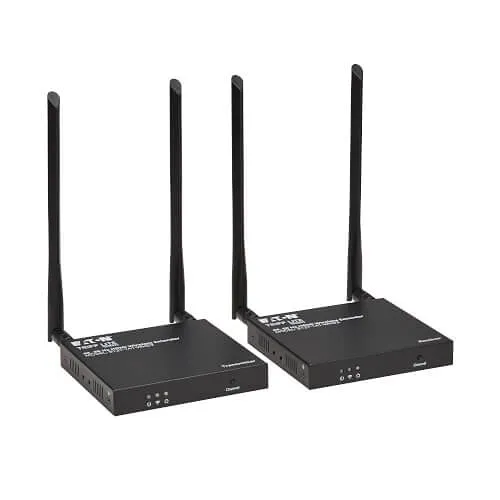 Eaton Tripp Lite B127-1A1-WHD3 HDMI over Wireless Extender Kit with IR, 4K 60 Hz, Wireless HDMI, Switchable Channel, Up to 164' (50m)