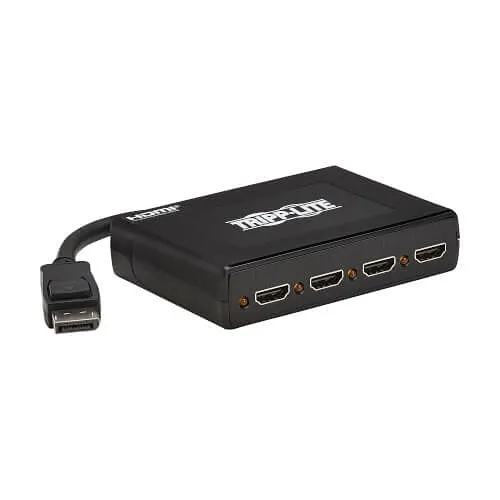 Eaton Tripp Lite B156-004-HD-V3 4-Port DisplayPort to HDMI 4K Multi-Monitor Splitter, MST Hub