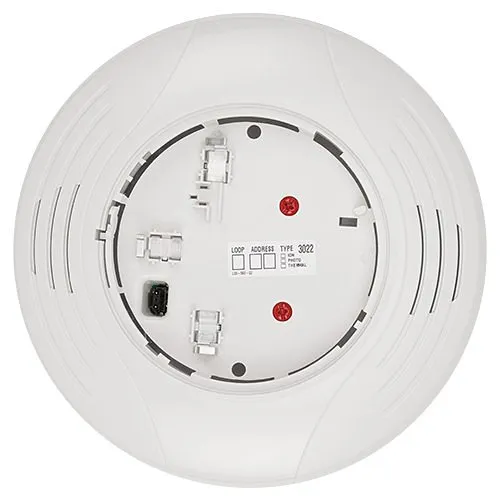 Fire-Lite B200SR-WH Intelligent Sounder Base with ANSI Temporal or Continuous Tone, Intended for Retrofit Applications, White