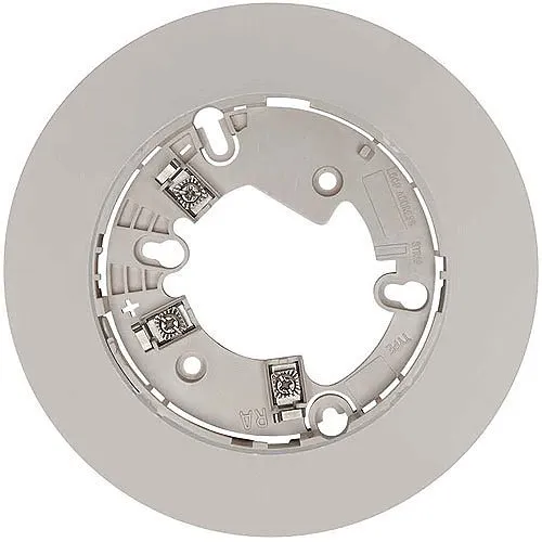 Fire-Lite B300-6-IV 6" Base, Standard Flanged Low-Profile Mounting Base, White