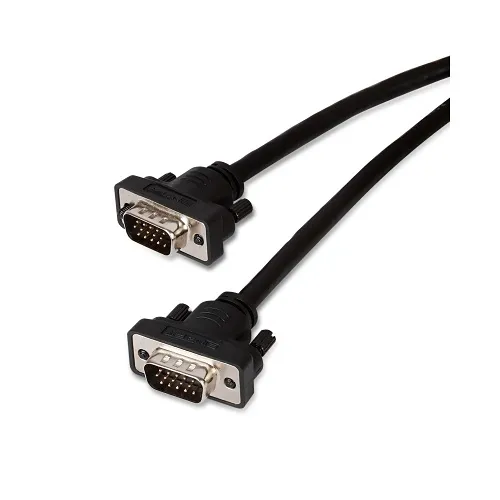 Binary B4-VGA-3FT B4 Series Male to Male VGA Cable with 3.5mm Stereo Plug