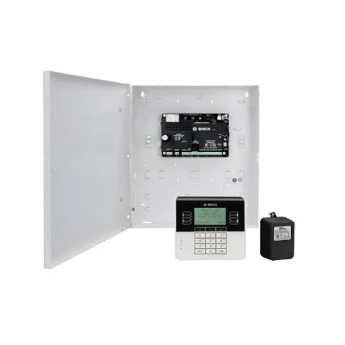 Bosch B4512-C-930 28-Point IP Alarm Control Panel Kit with Medium Enclosure and Keypad