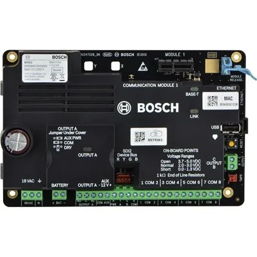 Bosch B4512K-C 28-Point IP Alarm Control Panel Kit with Small Enclosure and Transformer