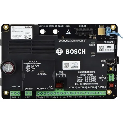 Bosch B6512K-C-920 96-Point Burglar Alarm Control Panel Kit, 4-Piece, Includes B6512, B10, CX4010 and B920