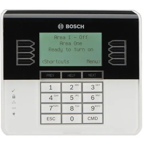 Bosch B930 ATM Style Alphanumeric Intrusion LCD Keypad, SD12 Compatible