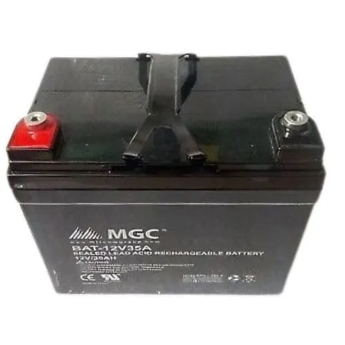 Secutron BAT-12V35A Sealed Lead Acid Battery, 12V, 35 Amp