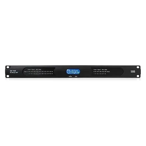 AtlasIED BB-168 BlueBridge Series Networkable DPS Audio Processor with Dante, 16 Input 8 Output
