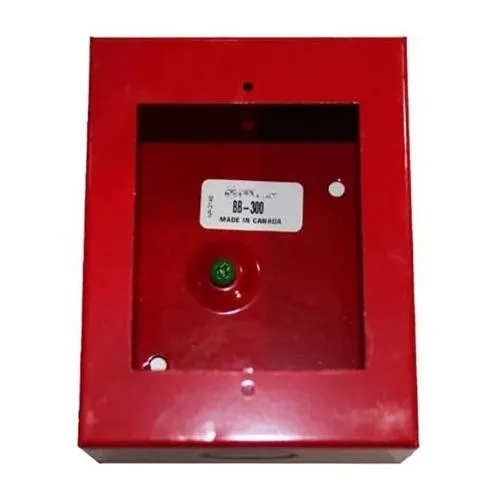 Secutron BB-300 Surface Mounting Box, Red