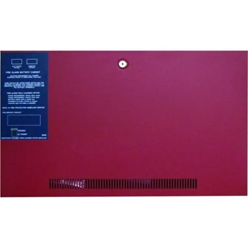 Fire-Lite BB-55F Battery Backbox, Red