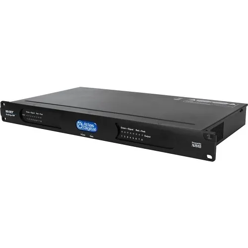 AtlasIED BB-88DT BlueBridge Series Networkable DPS Audio Processor with Dante, Input 8 Output