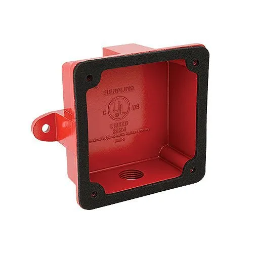 Potter BBK-1 Back Box Mounting Accessory for Bell Signaling Devices