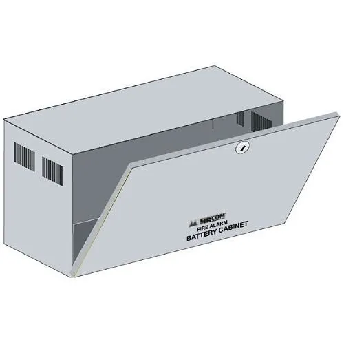 Secutron BC-160 Battery Cabinet Box, White