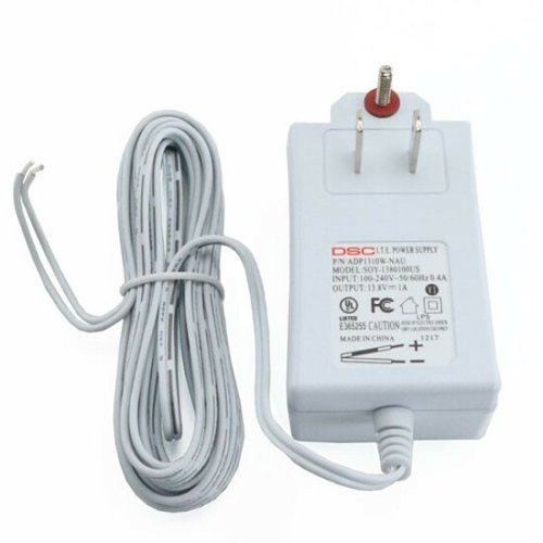 DSC ADP1310W-NAU AC Adapter Power Plug Transformer for 3G4000 and LE4000, 3.8VDC, 1A, UL Listed