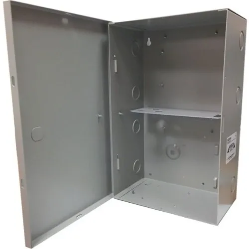 Altronix BC200 Enclosure, 12.25 "H x 7.25 "W x 4.5" D, Gray, 19-Gauge, Indoor