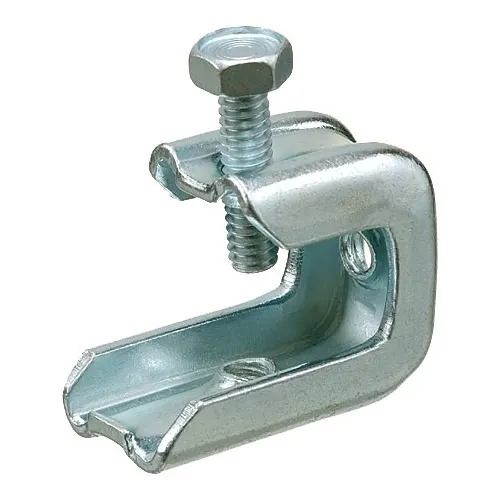 Arlington BC38 Beam Clamps, 200 lb, Plated Steel