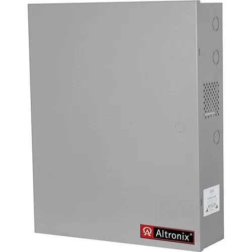 Altronix BC600G 19-Gauge Indoor Power Supply/Battery Enclosure, 18" x 14.5" x 4.625" D, Grey