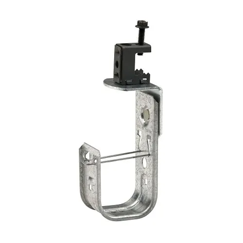 Eaton Tripp Lite BCH32-C2 B-Line Series Datacomm and Low Voltage Support Fastener, 360° Rotation, Beam Mount, Steel