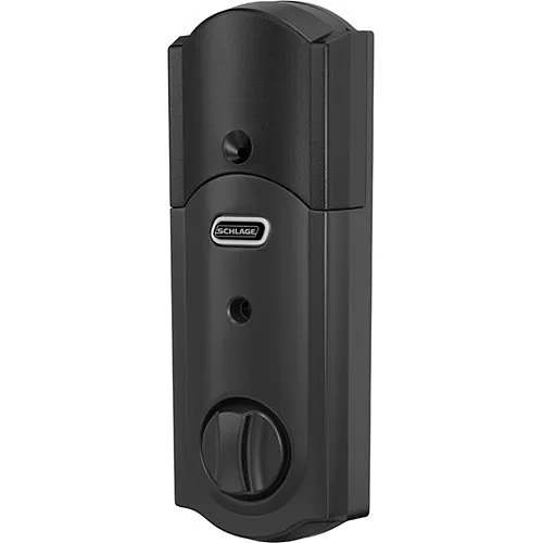 Schlage Connect Smart Deadbolt With Alarm With Camelot Trim, Z-Wave Enabled