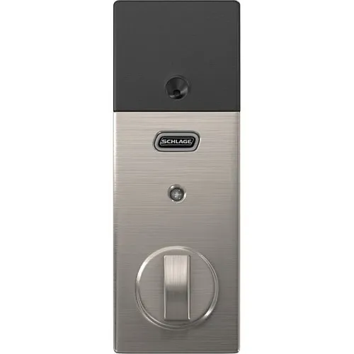 Schlage BE469ZP CEN 619 Century Connect Smart Door Lock, Z-Wave, Satin Nickel