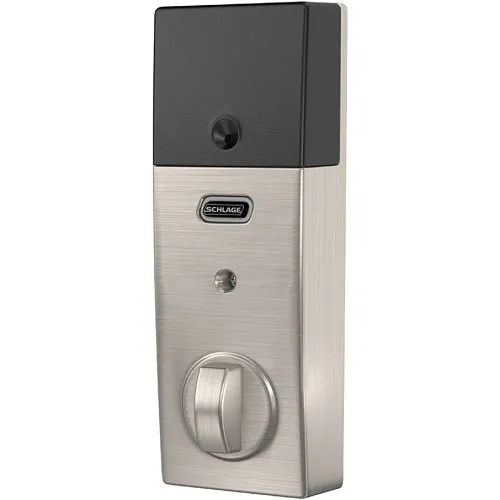Schlage BE469ZP CEN 619 Century Connect Smart Door Lock, Z-Wave, Satin Nickel