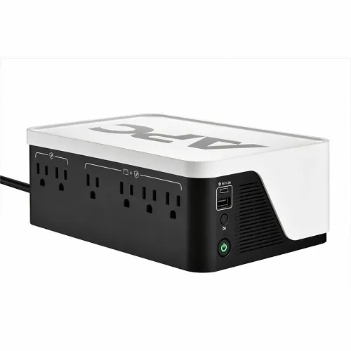APC BE700G3 Back-UPS System, 700VA with 4 Backup Battery Outlets, Type C USB Charging
