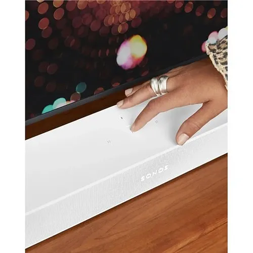 Sonos Beam Gen 2 Soundbar with Dolby Atmos, WhitBEAM2US1e (BEAM2US1, Replaces BEAM1US1)